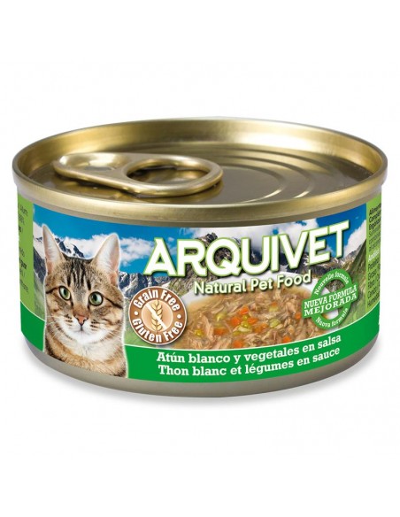 ATUN BLANCO Y VERDURAS EN SALSA GATO