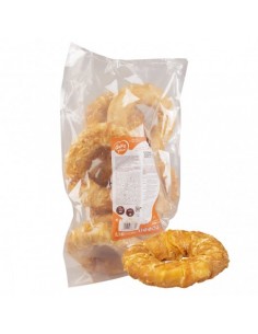 BAGELS DE PIEL CUBIERTOS DE...