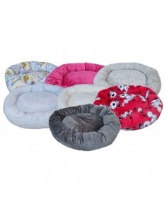 cama perro redonda pelitos