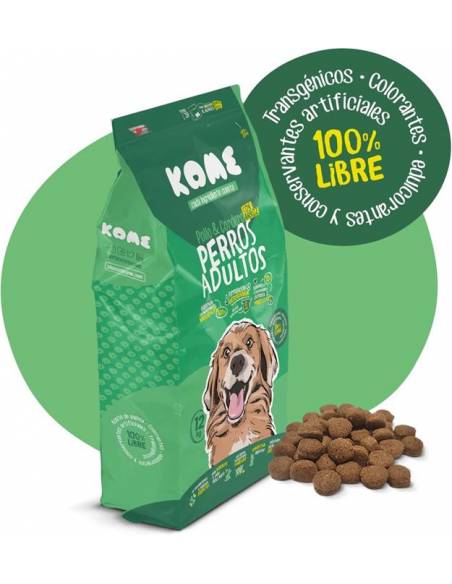 PIENSO PERRO KOME POLLO Y CORDERO