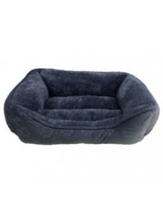 CAMA PARA PERROS GRIS OSCURO