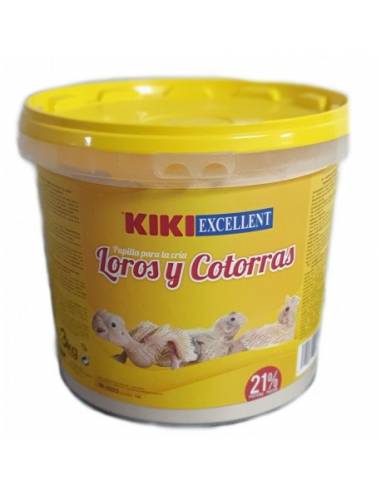 PAPILLA CRIA LOROS Y COTORRAS KIKI