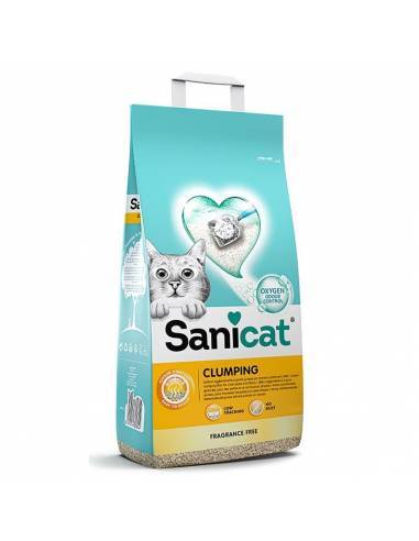 arena aglomerante para gatos