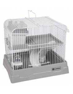 JAULA HAMSTER 2 PISOS COMPACTA 2