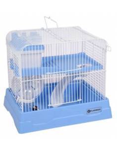 JAULA HAMSTER 2 PISOS COMPACTA