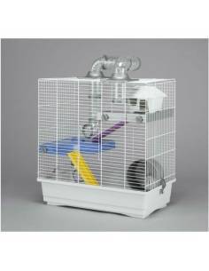 JAULA HAMSTER 3 NIVELES