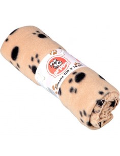 MANTA PARA PERROS HUELLAS...