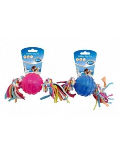 PELOTA GOMA CON CUERDA