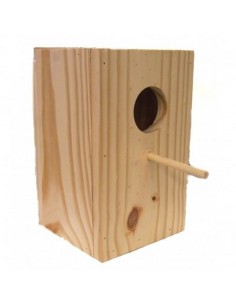NIDO MADERA AGAPORNIS VERTICAL