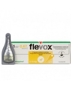 PIPETA FLEVOX PERRO FIPRONILO 2
