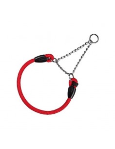 ESTRANGULADOR NYLON REDONDO SEMIAHOGO ROJO