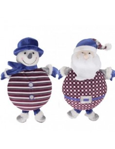 NAVIDAD PAPA NOEL PELUCHE CON SONIDO 32CM
