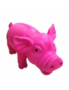 JUGUETE LATEX CERDITO ROSA