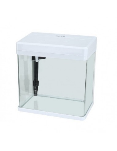 ACUARIO COMPACTO TODO EN UNO BLANCO MS-220
