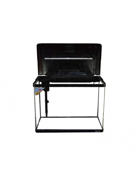 ACUARIO COMPLETO 60 CM 66 LITROS EC-600 BLAN