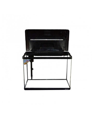 ACUARIO COMPLETO 60 CM 66 LITROS EC-600 NEGRO ACUARIO COMPLETO 60 CM 66 LITROS EC-600 NEGRO