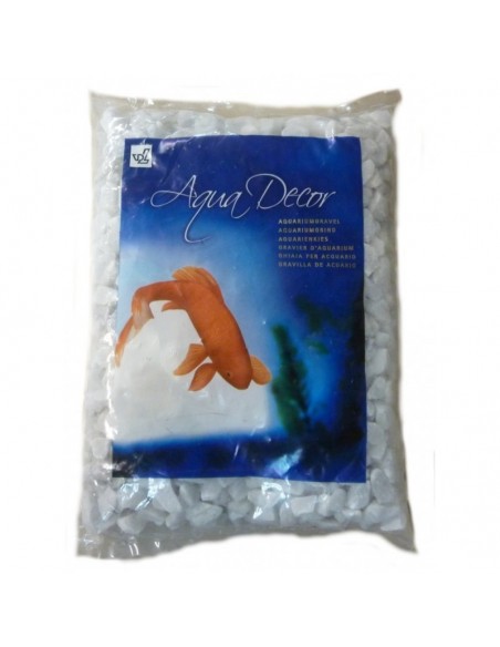 GRAVA COLOR BLANCA GRUESA 1 K