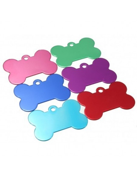 PLACA IDENTIFICATIVA HUESO COLORES