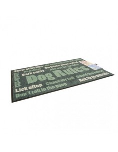 ALFOMBRA - FELPUDO "DOG RULES" 2