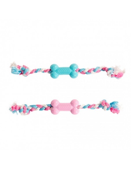 CACHORROS HUESITO GOMA CON CUERDA