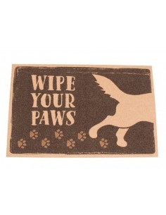 ALFOMBRA - FELPUDO "WIPE YOUR PAWS"
