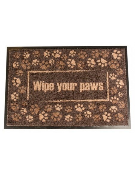 ALFOMBRA - FELPUDO "WIPE YOUR PAWS" INTERIOR