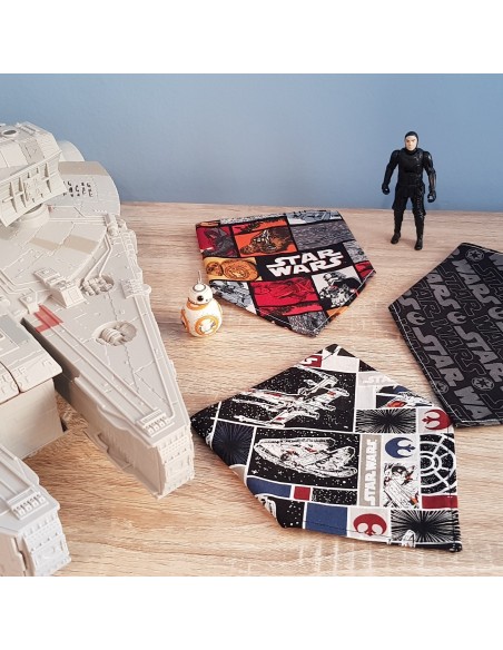PAÑUELO BANDANA STAR WARS RED