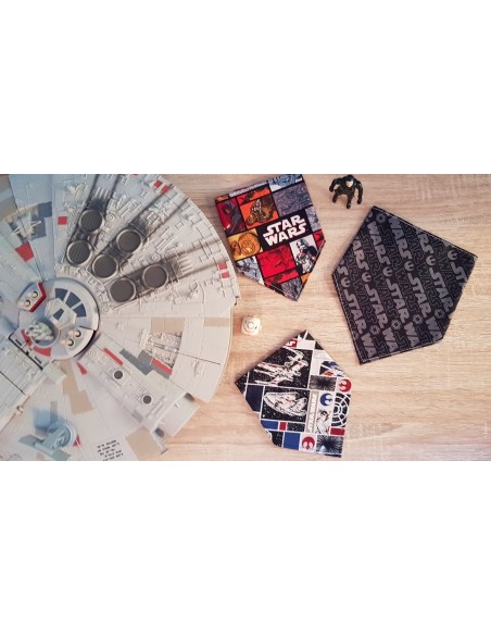 PAÑUELO BANDANA STAR WARS RED
