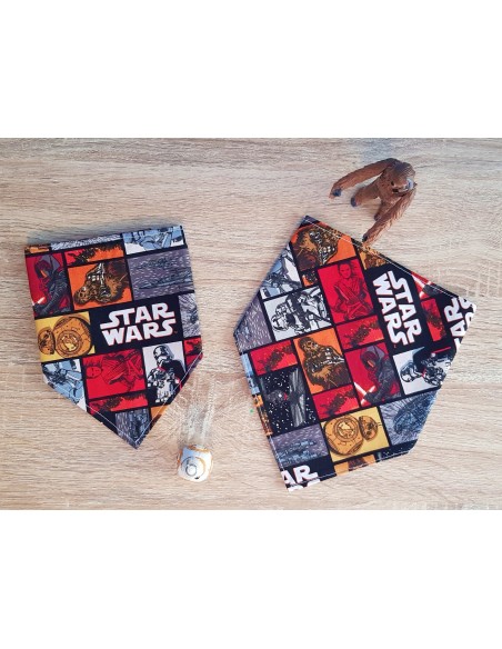 PAÑUELO BANDANA STAR WARS RED
