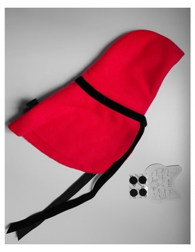 DISFRAZ PERRO Y GATO CAPERUCITA ROJA