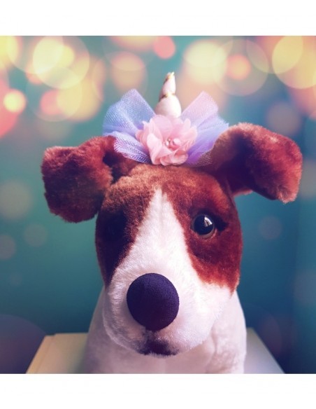 DIADEMA GATO UNICORNIO