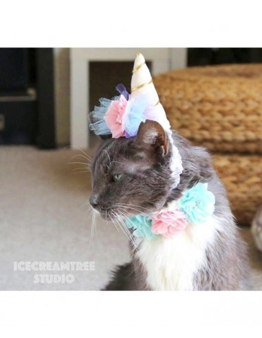 DIADEMA GATO UNICORNIO