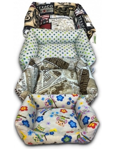 CAMA PERRO ESTAMPADOS SURTIDOS
