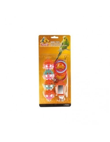 PACK DE JUGUETES PARA PAJAROS