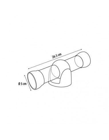 JUGUETE ROEDOR TUNEL BALANCIN