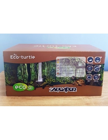 TORTUGUERA DE CRISTAL CON PLAYA 50 CM...