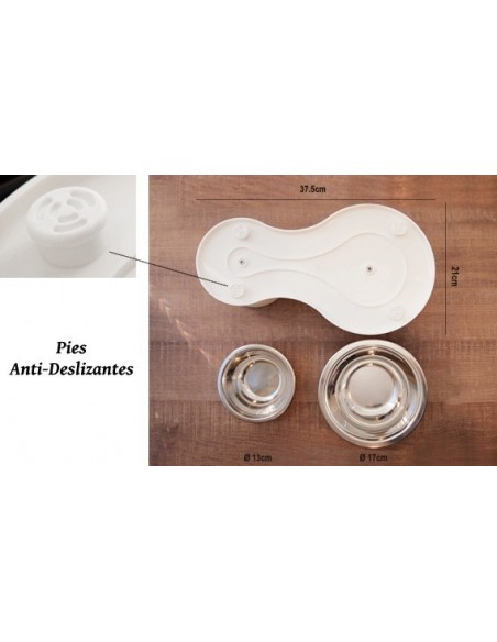 COMEDERO DOBLE SUPPERTIME