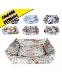 CAMA PERRO COLCHON EXTRAIBLE