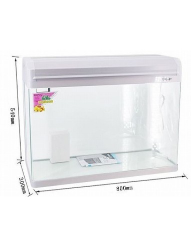 ACUARIO COMPLETO 80 CM BLANCO EA-80E