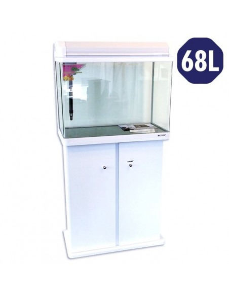 ACUARIO COMPLETO 60 CM BLANCO EA-60E