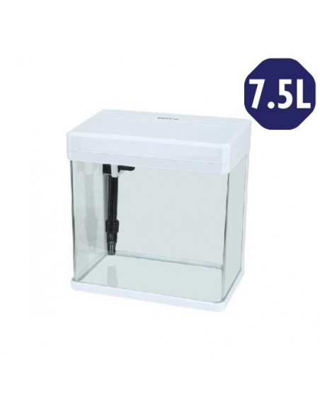 ACUARIO COMPACTO TODO EN UNO BLANCO MS-220