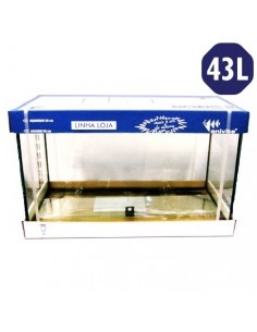 ACUARIO CON MARCO Y TAPA 52 CM