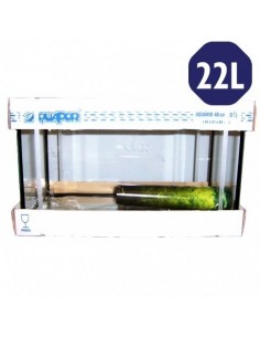 ACUARIO CON MARCO Y TAPA 42 CM