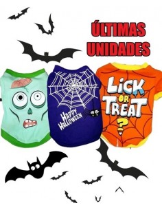 CAMISETAS HALLOWEEN PARA PERROS