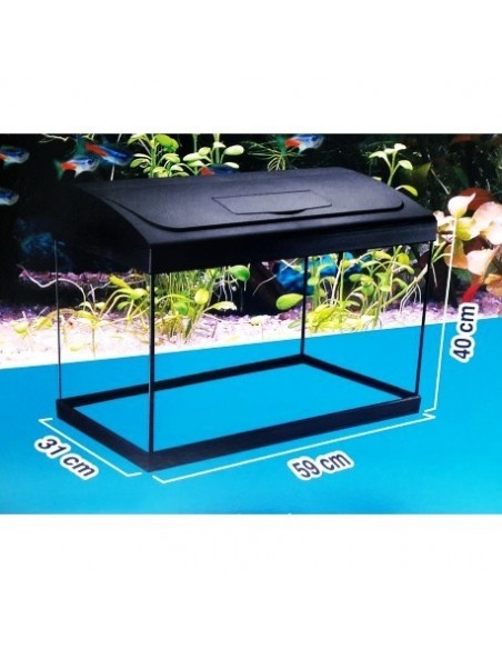 ACUARIO COMPLETO 51 LITROS BLANCO