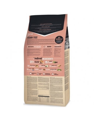 JUST GRAIN FREE ADULTO SALMON Y MARISCO. OWNAT