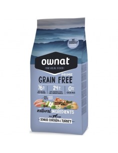 GRAIN FREE SENIOR POLLO Y PAVO. OWNAT