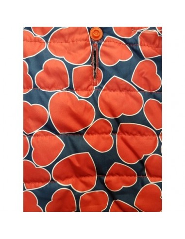 ABRIGO CORAZONES ROSAS