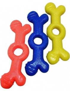 HUESO GOMA CON AGUJERO 14CM