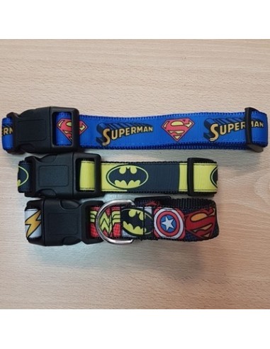 COLLAR PERRO STAR WARS, MARVEL, SUPERMAN